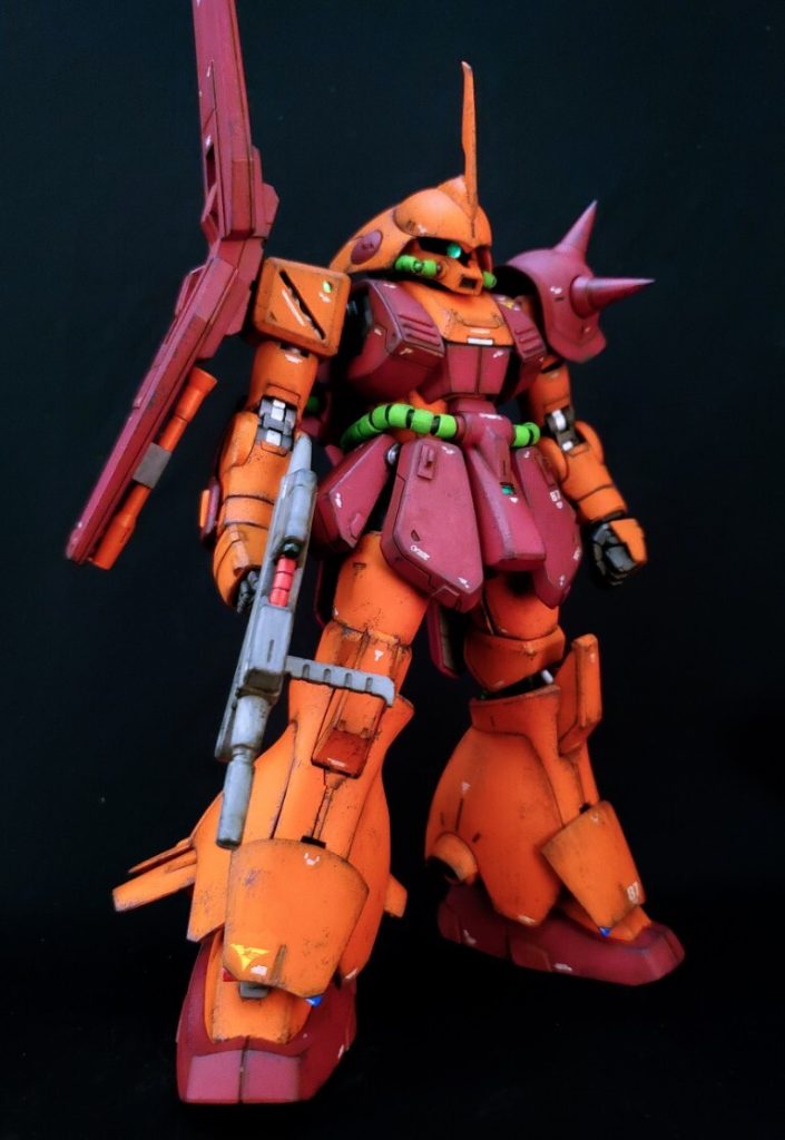 ひたすらマラサイ愛で完成させました。改造は大変でしたが自分の理想のカラーリングにできたのが一番良かったです。