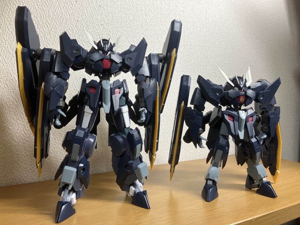 改造前のザガンと比較してみました見比べても分かるほど変わりましたね………俺好みに改造するといつもこうなる…