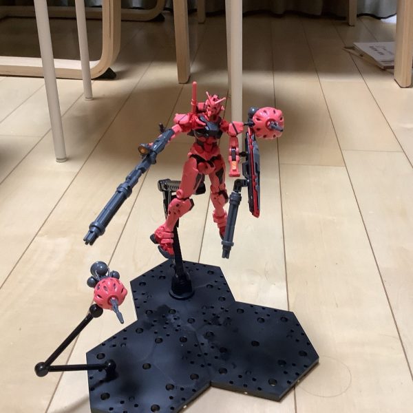 赤いガンダムのカスタムをカスタムしてみた