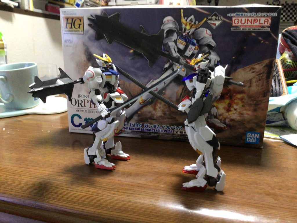 向き合っている感じにした