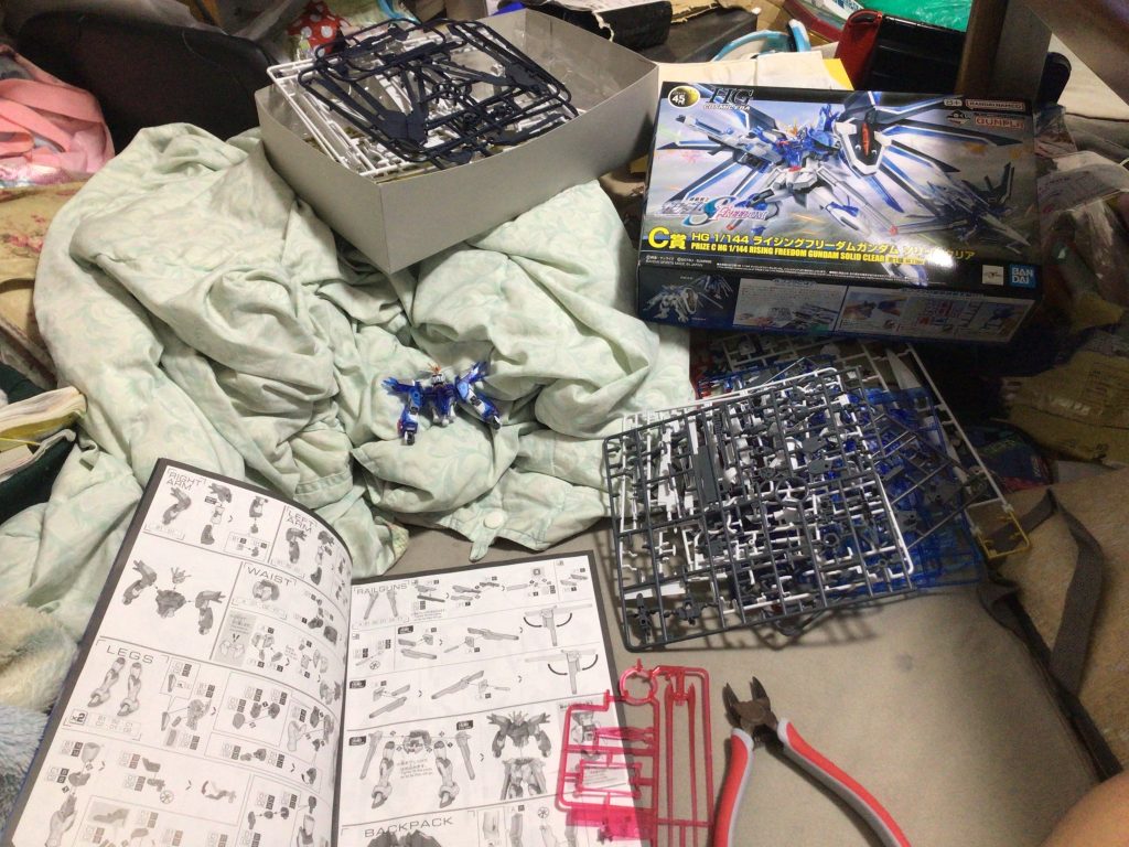 機動戦士ガンダムSEED freedom ライジングフリーダムガンダムソリッドクリア