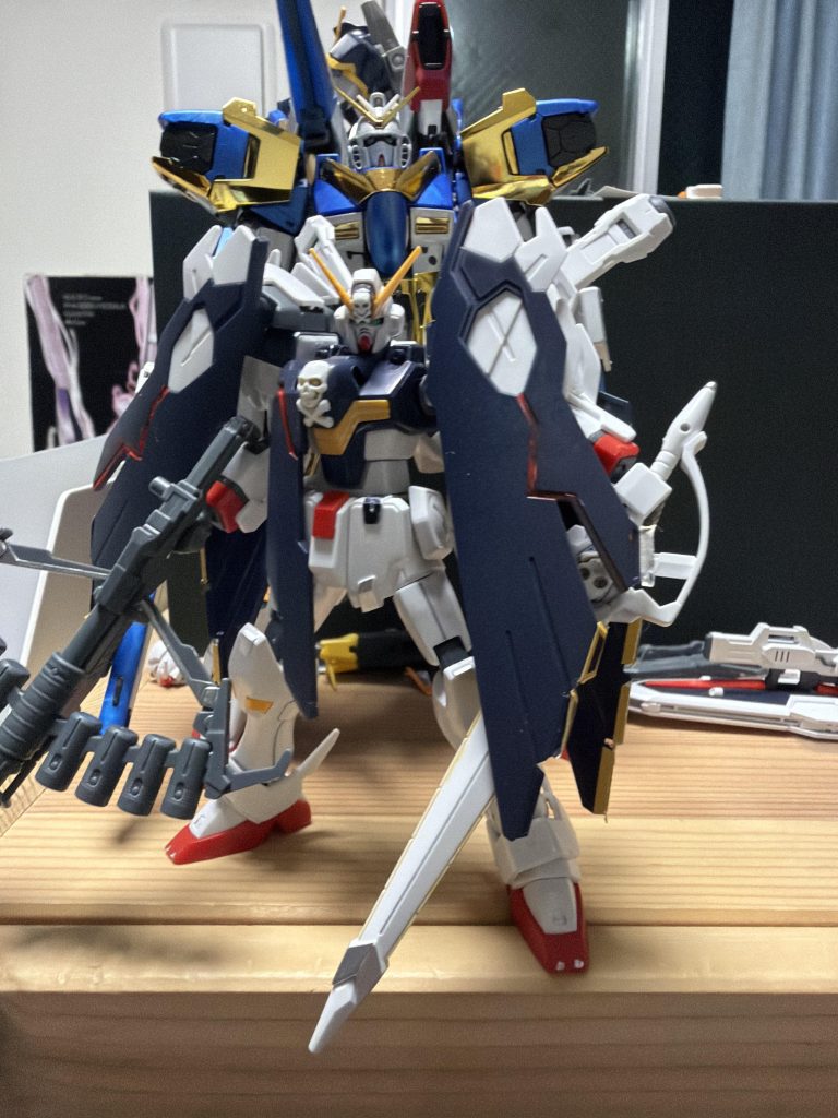 以上です！最後の写真はメタルビルドに真似です。