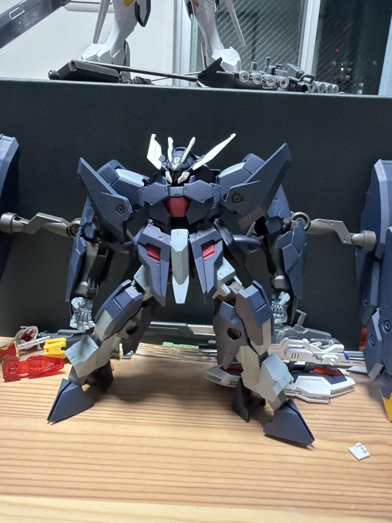 艶消しクリアーを吹いただけですがいい感じだと思いました