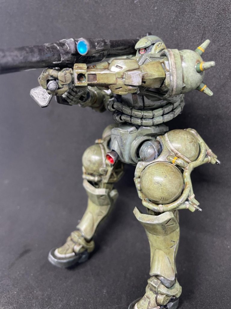 旧ザク筆塗り–5枚目/制作者：ggback