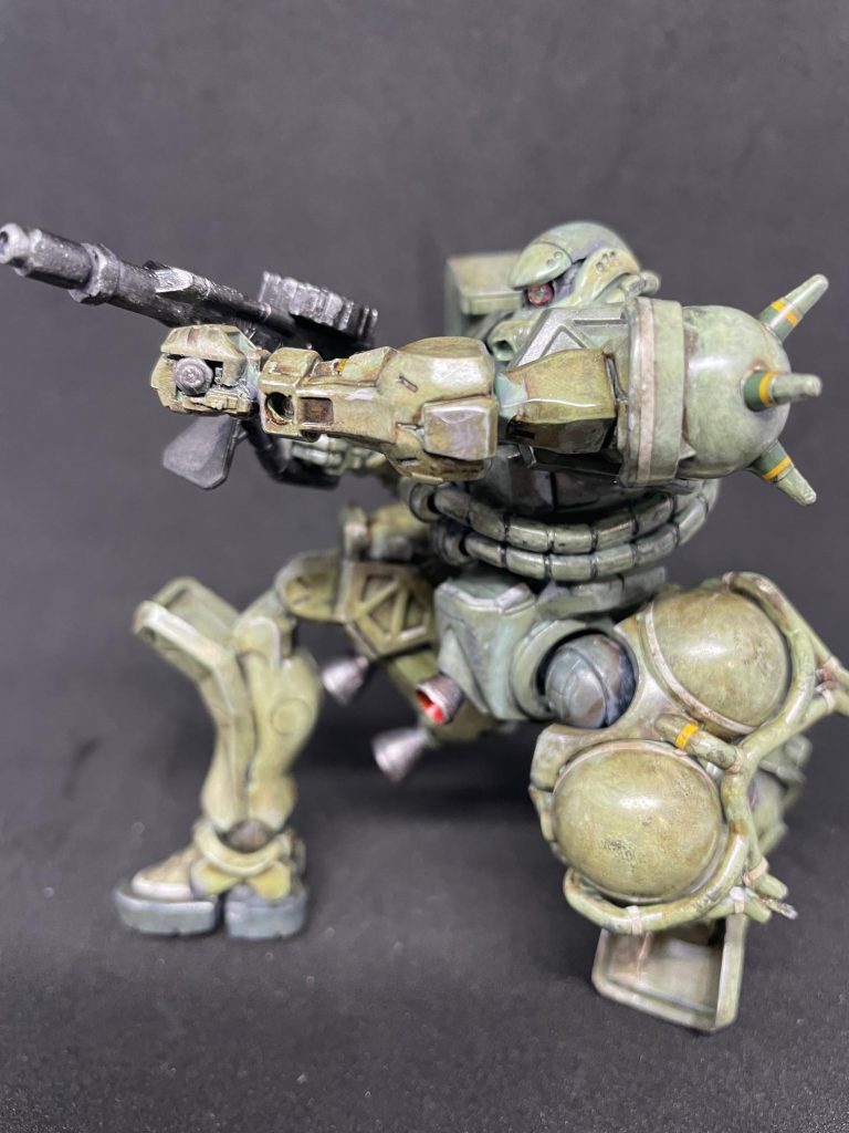 旧ザク筆塗り–7枚目/制作者：ggback