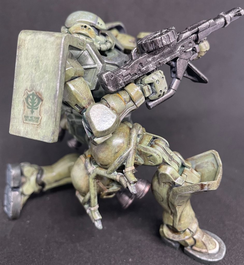 旧ザク筆塗り–8枚目/制作者：ggback