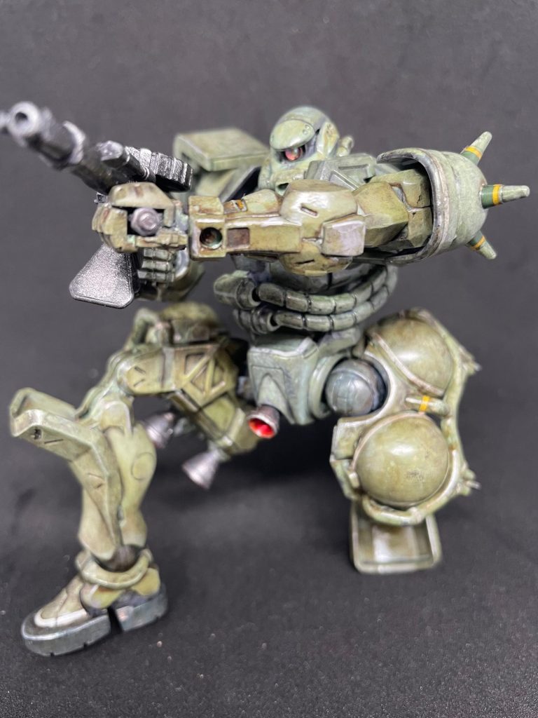 関節も同じ色にしました。