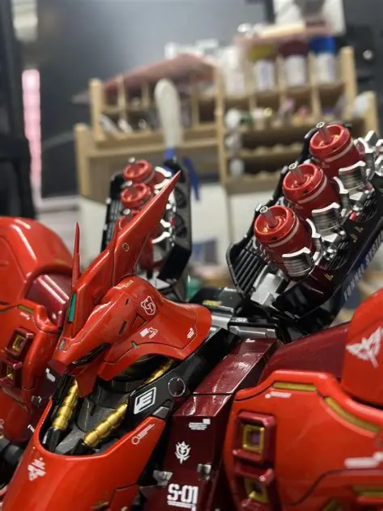 MG SAZABI Ver.ka 全塗装–5枚目/制作者：@masahito1225