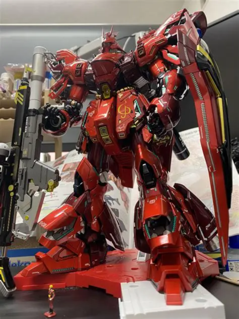 MG SAZABI Ver.ka 全塗装–3枚目/制作者：@masahito1225