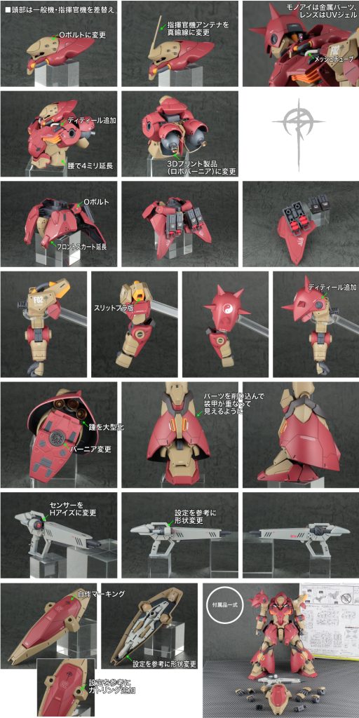 HGUC 1/144 メッサー F02型 マインレイヤー装備–3枚目/制作者：SAT