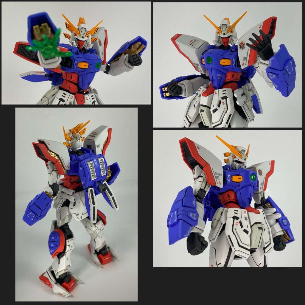 今回のカラーリングの主役は、ガイアノーツの「電脳戦機バーチャロン カラー」シリーズです!その鮮やかな色味に惹かれて使用を決めました。GS-10 サーフェイサーエヴォ ガンメタGS-02 サーフェイサーエヴォ ホワイトVO-03 ビビッドオレンジVO-10 マーズライトグレーVO-26 焔朱(ほむらす)VO-31 コールドホワイトVO-34 ブライトロイヤルブルー107 蛍光イエローグリーンタミヤFX-1 フラットブラックMr.メタリックカラ-GX グラファイトブラックMr.メタリックカラ-GX GXレッドゴールドEx-03 Ex-クリアーEx-10 Ex-フラットクリアー プレミアム 特にMr.メタリックカラーGXの質感と塗りやすさには驚かされました!これは今後も愛用していきたい塗料です。(gundam-kao3)