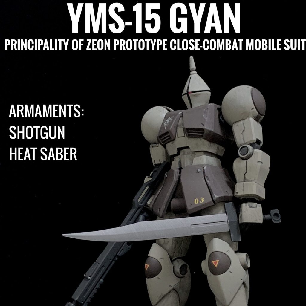HGUC ギャン(残党軍運用機)｜しゅにちさんのガンプラ作品｜GUNSTA