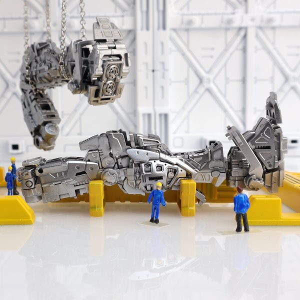 RGガンダム　試作機の製作確認風景　インナーフレーム部