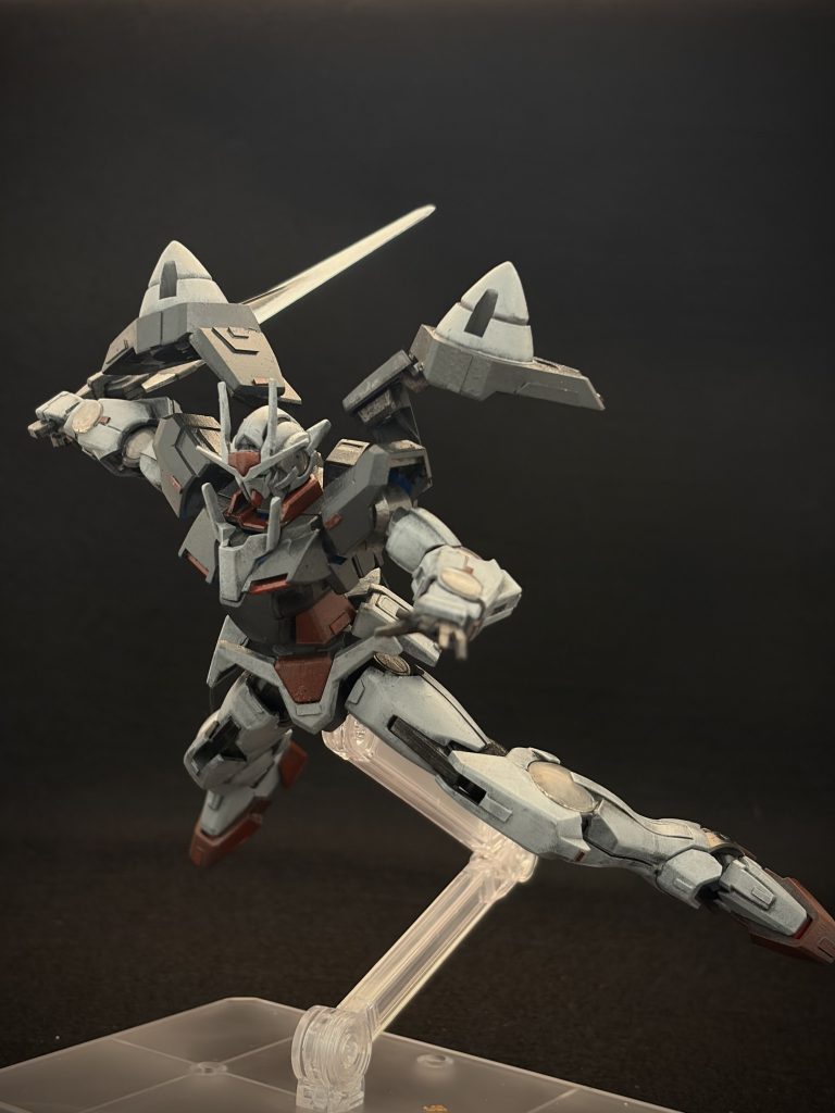 ダブルオーガンダム 〜プラバンで小細工をしてみる–5枚目/制作者：とうと＠はじめてのスポンジ塗装