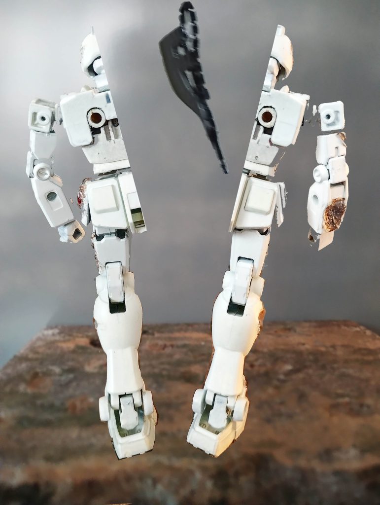 真っ二つ!こうして吸血外星人の侵略はウルトラジムMk7の活躍で阻止されたのでした。