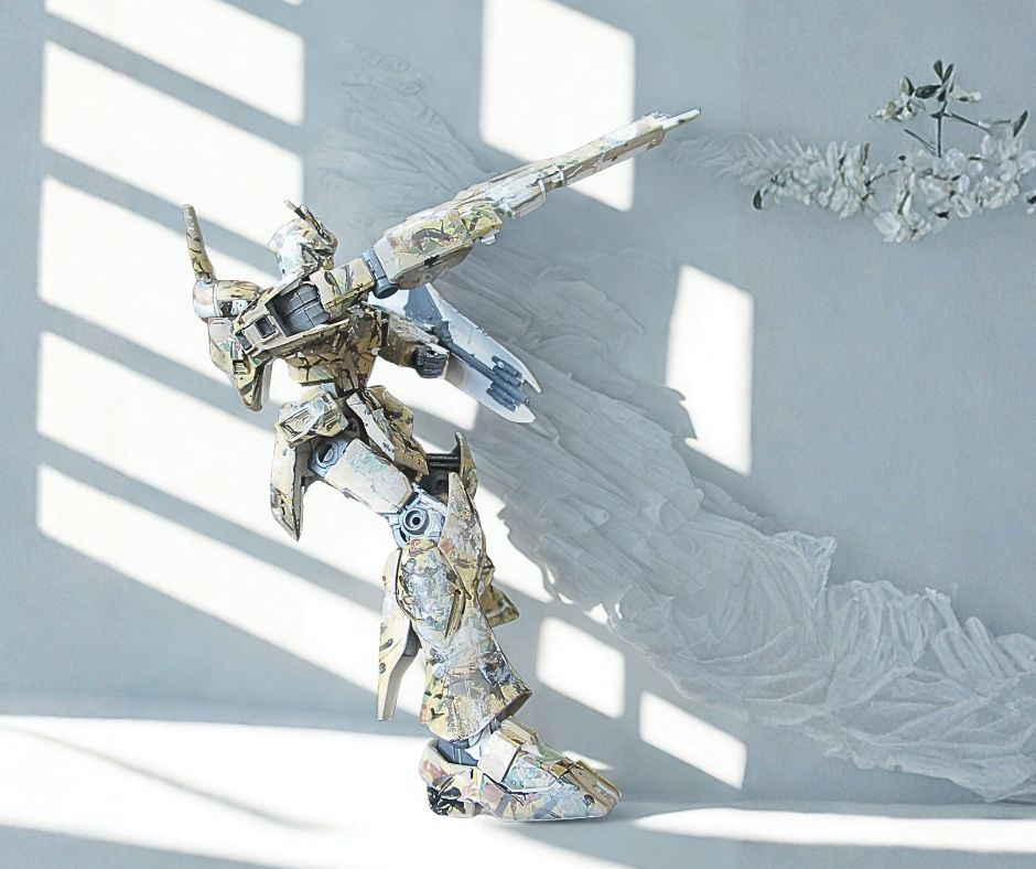 ガンダムベース限定 νガンダム νGUNDAM （ペインティング モデル）by Pandaddy&Co.