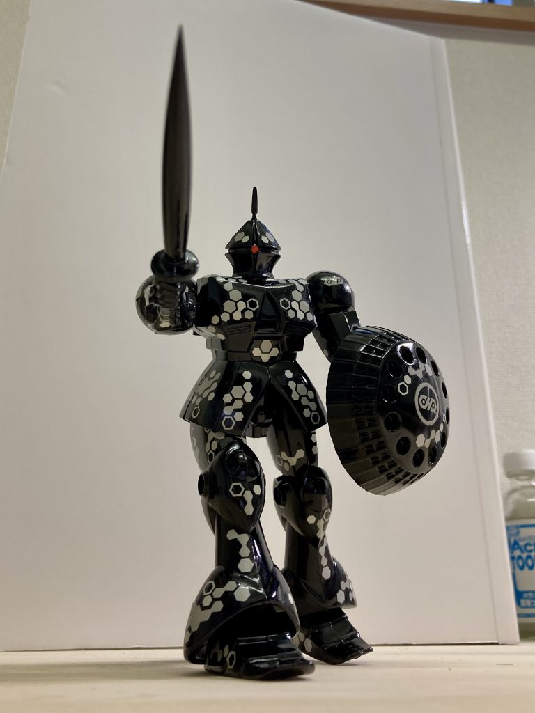 旧キット 1/144 マ・クベ専用ギャン–5枚目/制作者:KUROXY