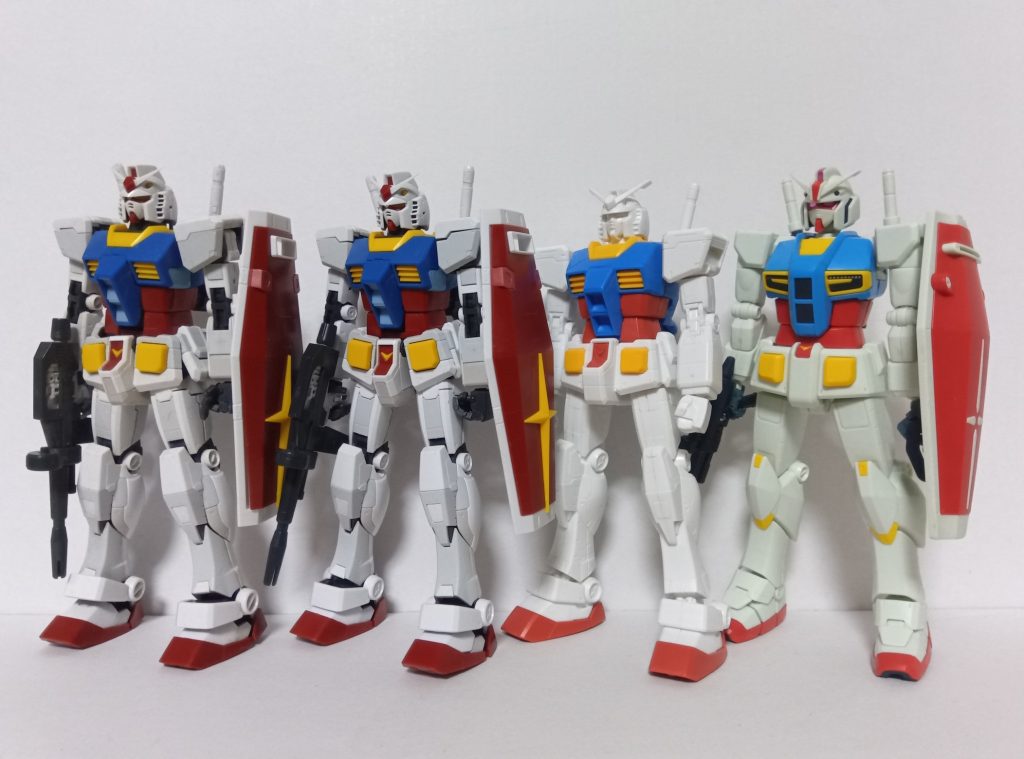 今週やっとRGガンダム2.0と白いガンダムが買えたので–5枚目/制作者：APR02