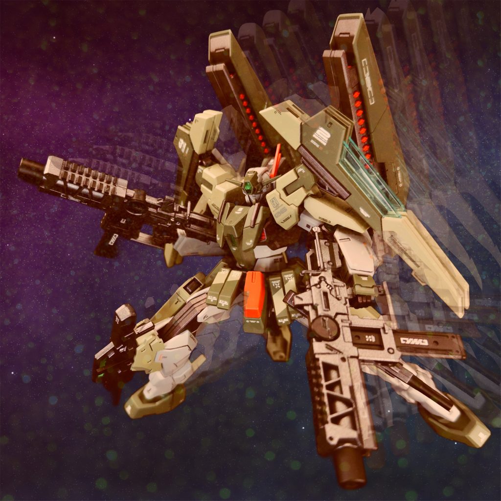 お遊びでトランザム状態っぽく加工してみたり