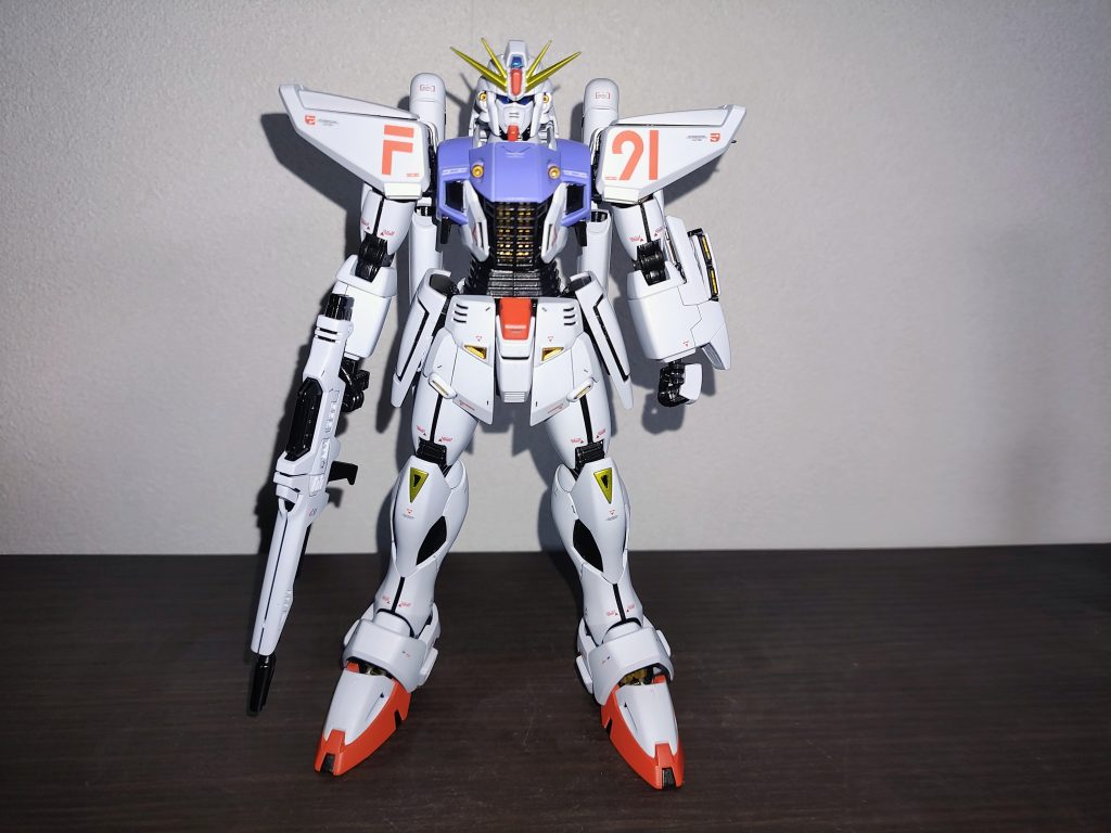 MG 1/100 ガンダムF91 Ver.2.0–4枚目/制作者：Hanabusa-consulting