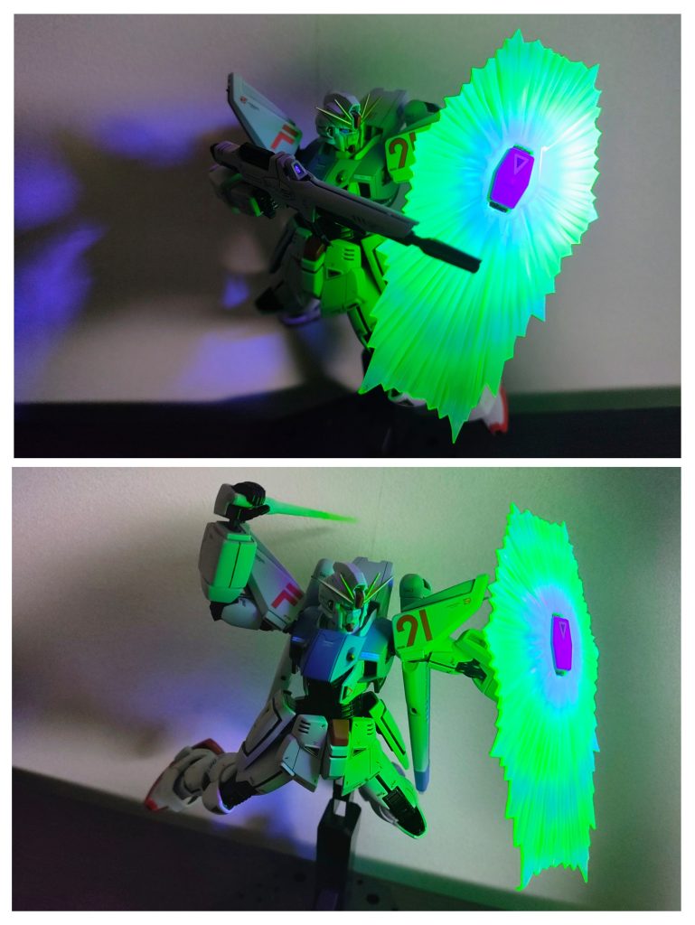 MG 1/100 ガンダムF91 Ver.2.0–3枚目/制作者：Hanabusa-consulting