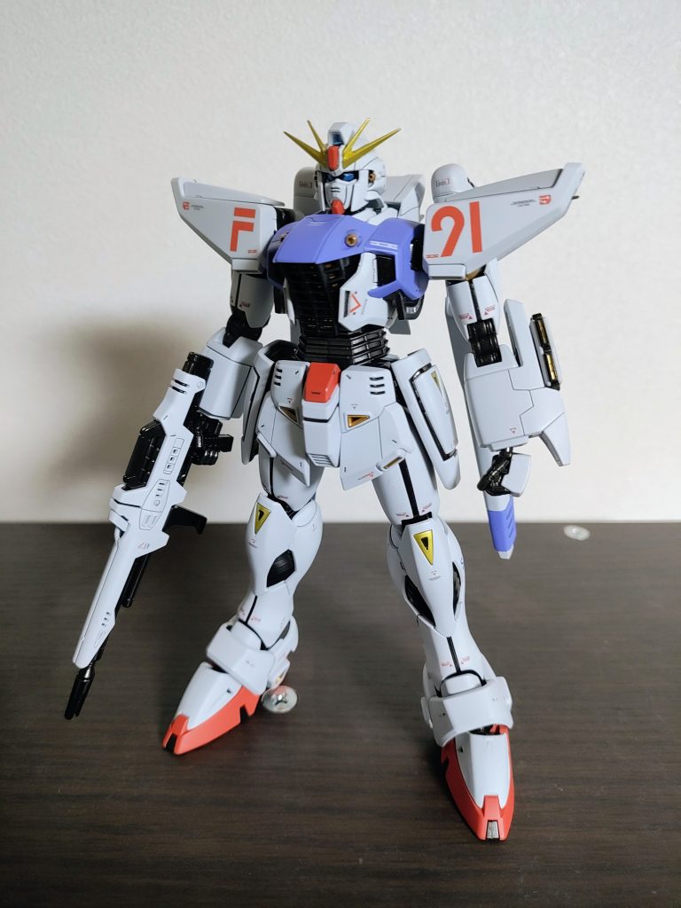 MG 1/100 ガンダムF91 Ver.2.0–4枚目/制作者：Hanabusa-consulting