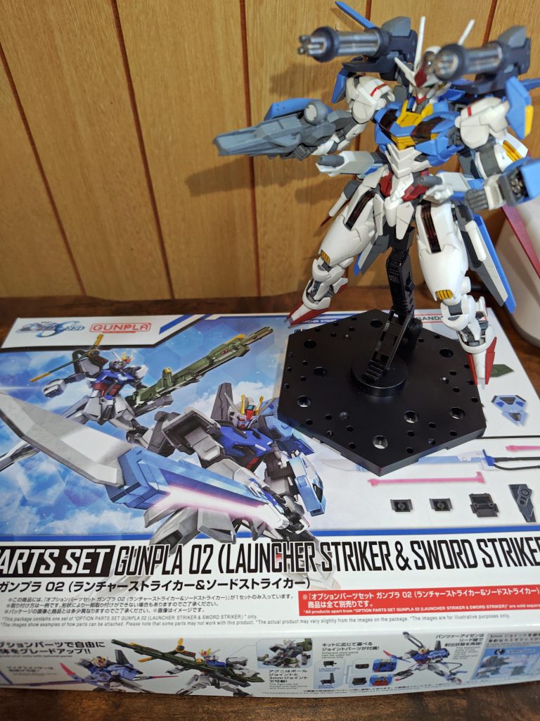 次の強化予定のオプションパーツ。パーフェクト仕様のエアリアルも作ってみようと思うのでやってみます。