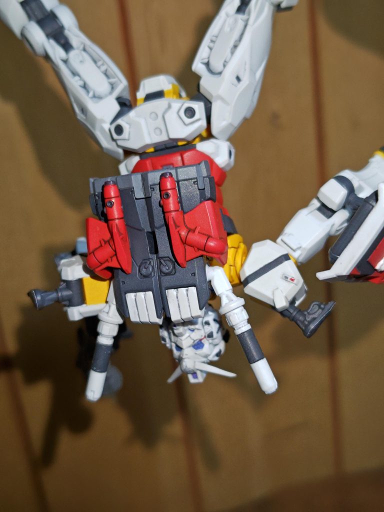 劇中の回転バルカン風。これはやりたかったポージング♪