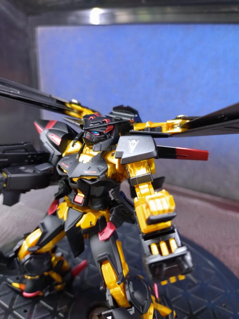 ツインアイの部分とか細かくて大変だった思い出があります😅いつかRGの天ミナと天ハナを作りたいな〜😆&nbsp;最後まで見て頂きありがとうございました😌