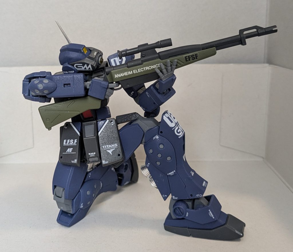 ジムスナイパーIIといえば、このポーズ!大好きです(zaku-kao6)