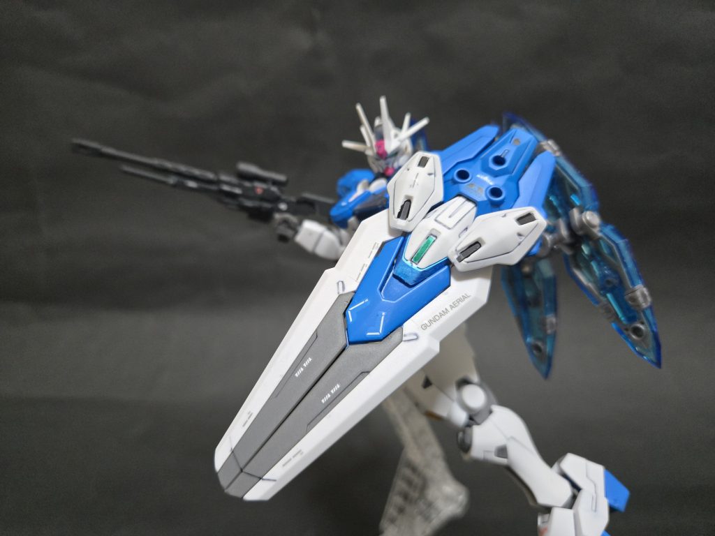 ガンビットを合体してシールドに。