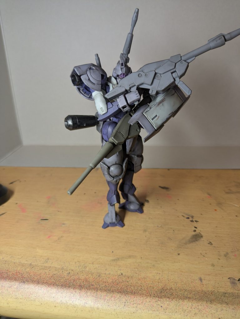 ふざけて撮った二丁構えポーズ。HELLSINGのアルカードみたいな逆十時にしたかったけど腕の可動的に無理でしたw