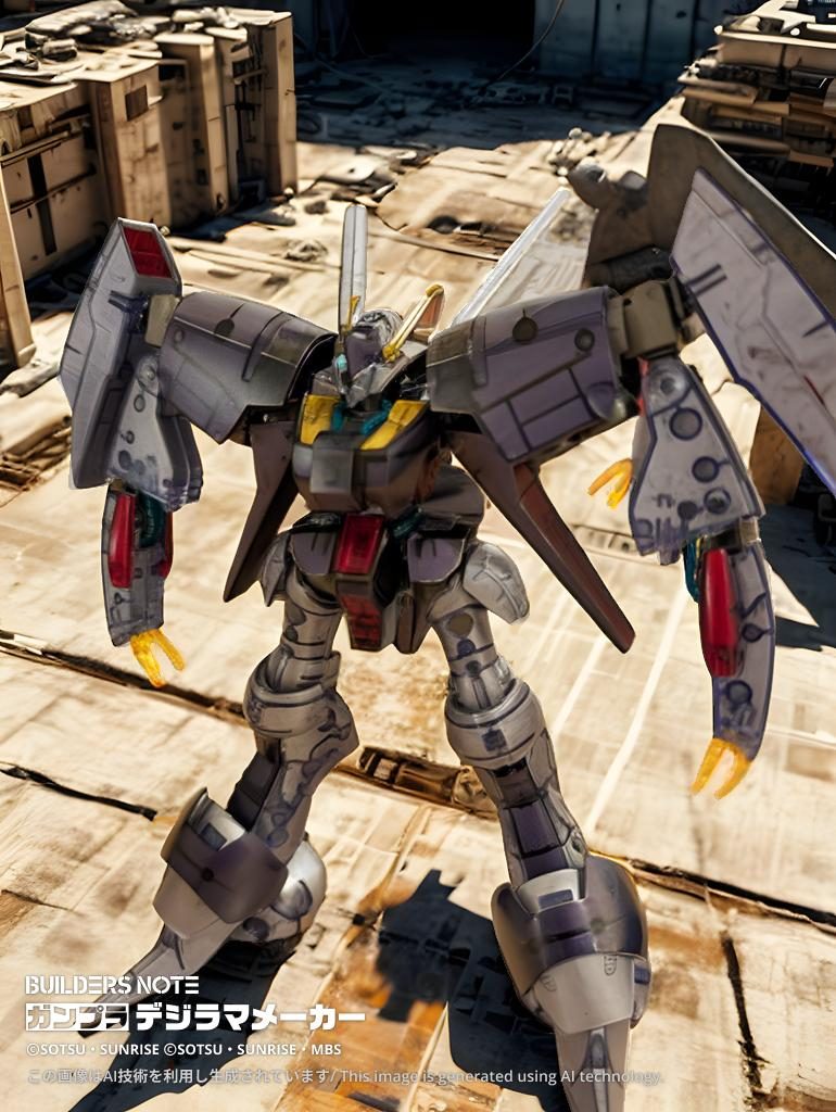 基地から無断で乗り出すジェリド！