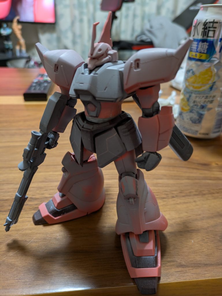 胴体3ミリ延長しました