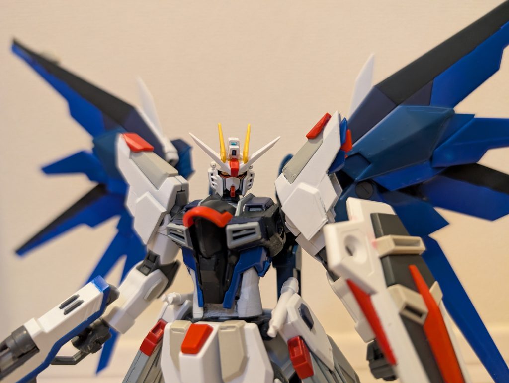 ライフリの顎を削るだけで、イケメンフェイスになったので大満足です。