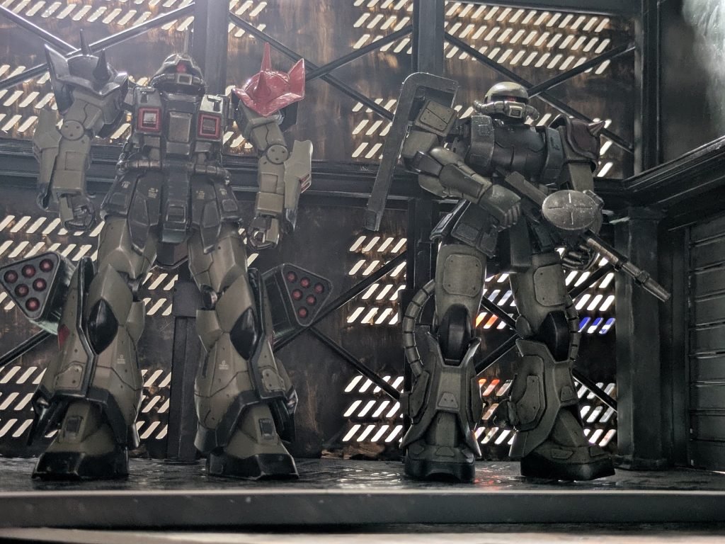 毎度お約束、イフリートぱいせんとのツーショット。(zaku-kao8)