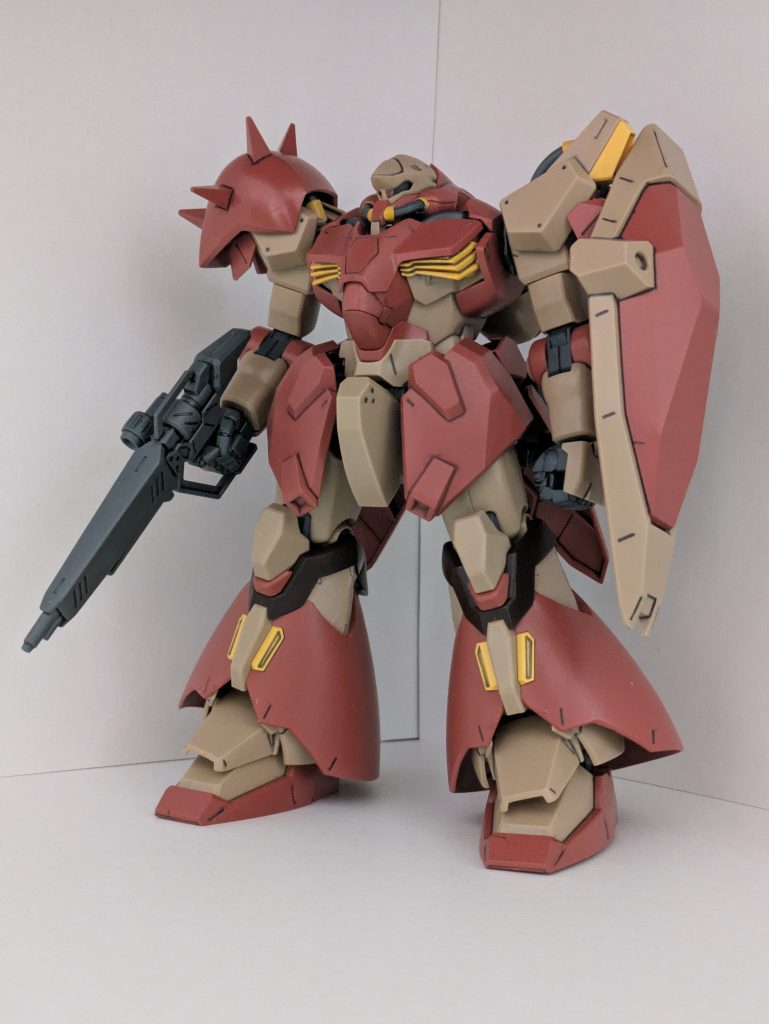 HG 1/144　メッサーF02型マインレイヤー装備–2枚目/制作者：yucchii