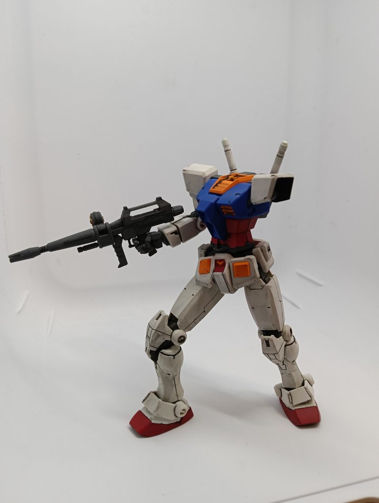 ラストシューティング前っぽく歩いてる風のポージングが難しい...