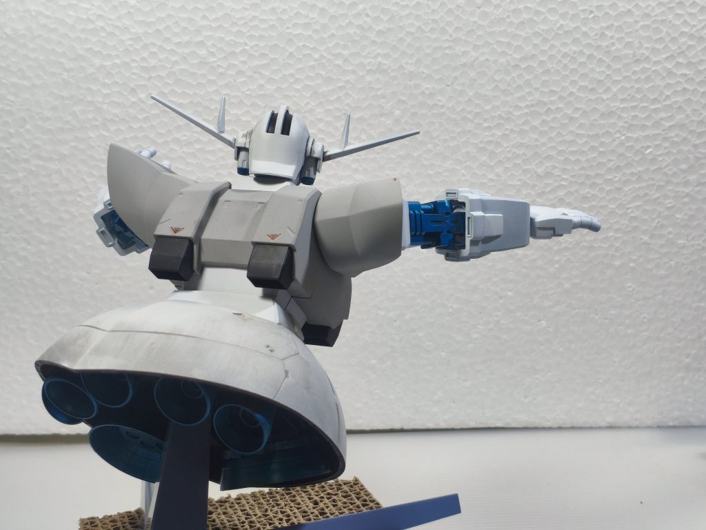 微妙にスカート部分に汚し加工してみたけど、汚れたダケッタ…(^_^;)