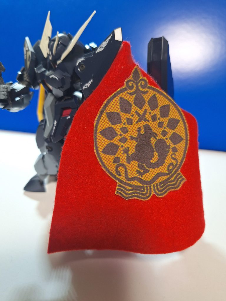 少し家紋がデカすぎたきがしますが、