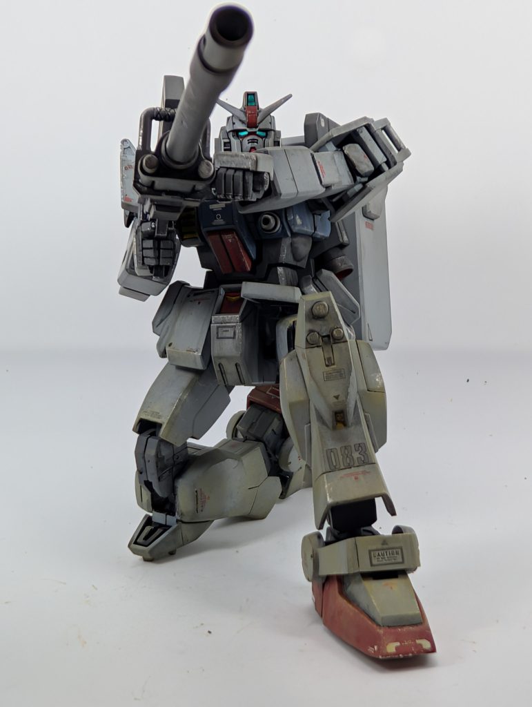 お約束ポーズ其の二！(gundam-kao2)