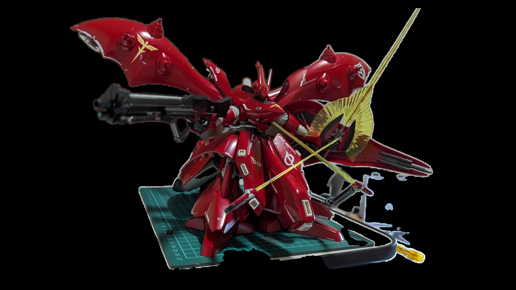 質問です。RGシナンジュはグロス仕上げと記載があり、色も綺麗なので素組みで終わろうかなと思っているのですが、こちらの方、光沢のトップコートとか必要なのでしょうか?トップコートしたら、折角のグロス仕上げとかいうのがなくってしまうのではと思って躊躇してます。どなたかわかる方がいれば教えてください。最後まで御覧いただき、ありがとうございました。