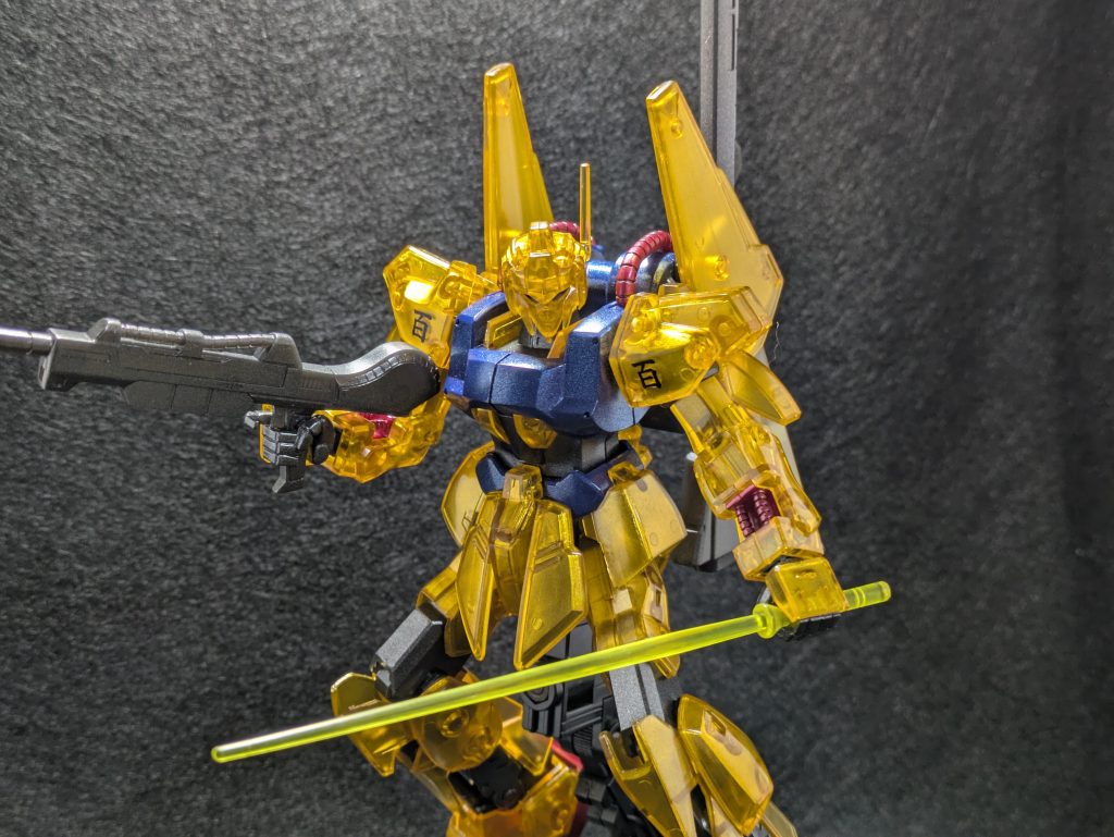 HGUC 百式 劇場限定版 クリアカラーバージョン–4枚目/制作者：眞希