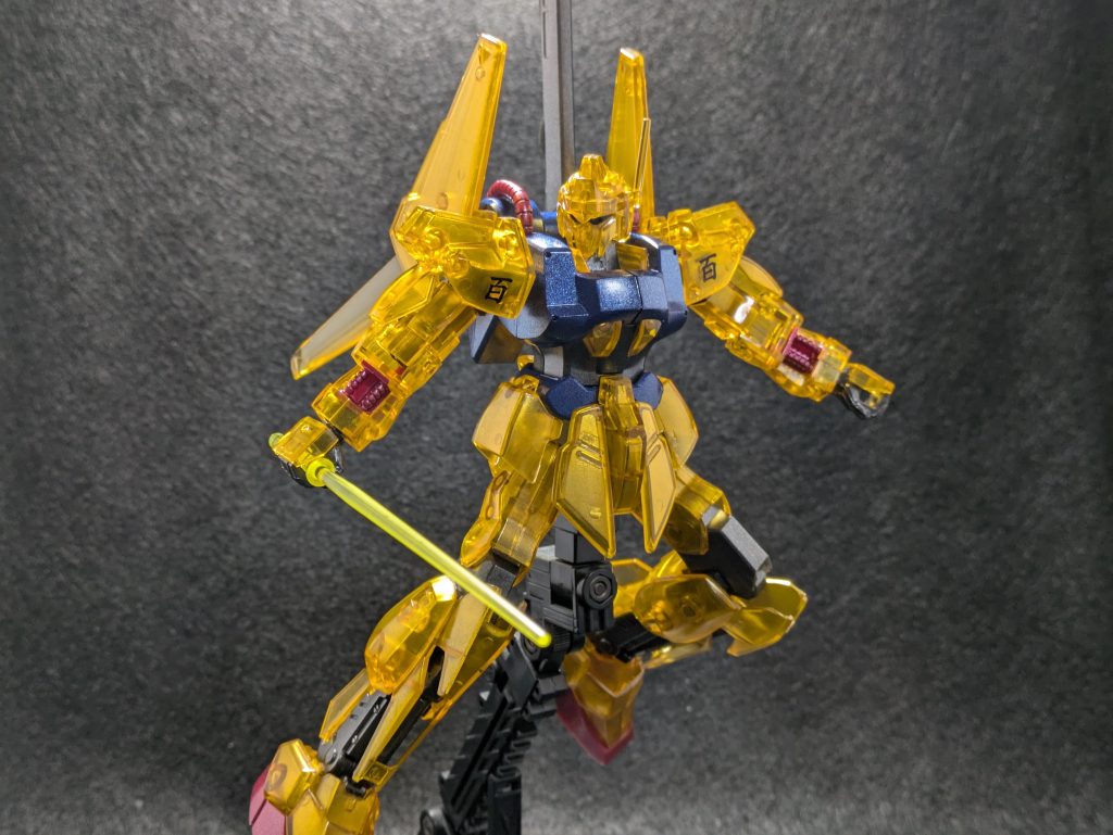 HGUC 百式 劇場限定版 クリアカラーバージョン–5枚目/制作者：眞希