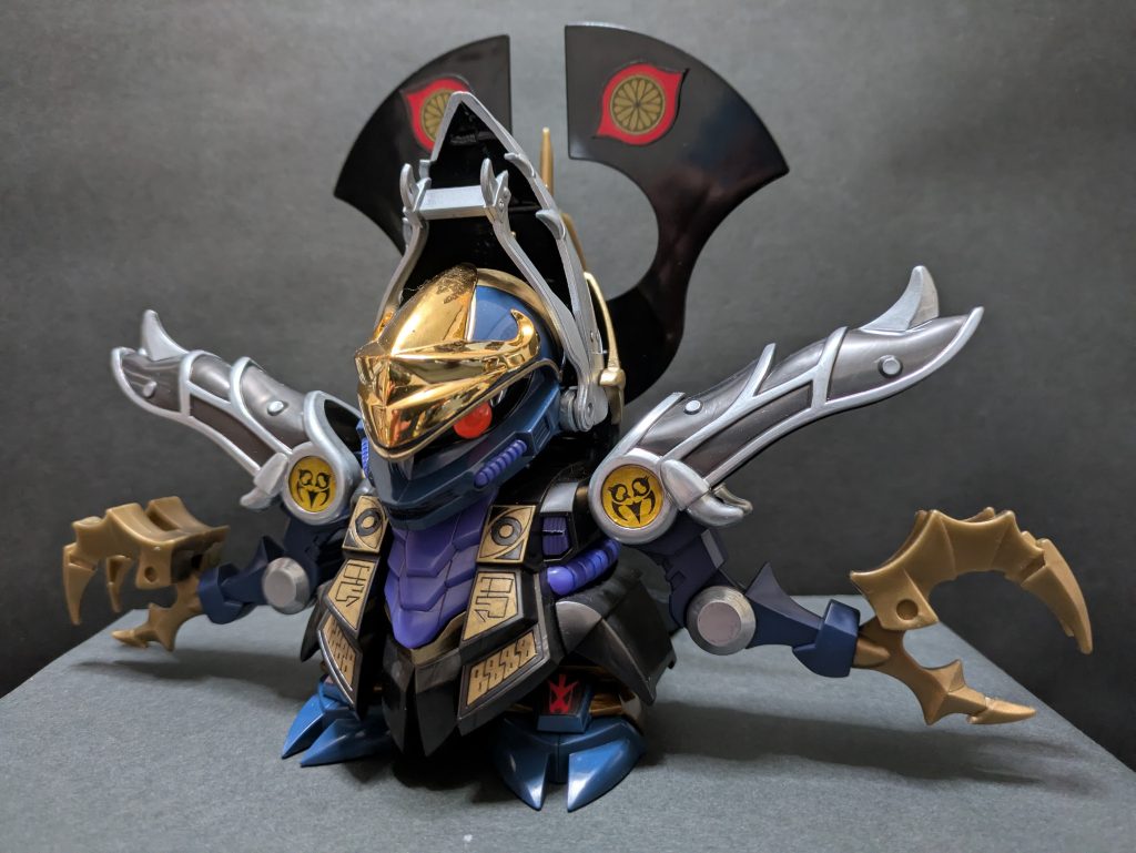 暗黒闇皇帝黒魔神のもう一つの分身体である黒仔が復活闇皇帝の肉体に取り憑き、すべての戦闘能力を爆発的に進化させた強襲形態。核は離れているものの、この融合時点で精神は黒魔神自身のものとなり、実質的に黒魔神自らが戦闘可能な実体に変貌した事になる。