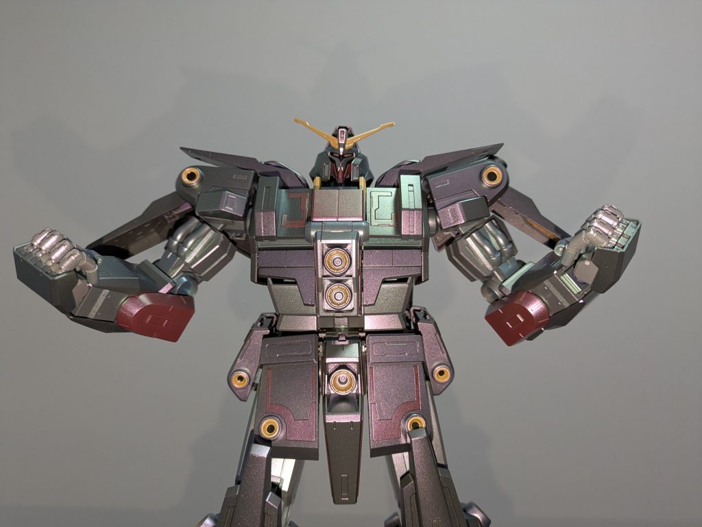 ZZでの変形直後のポーズ