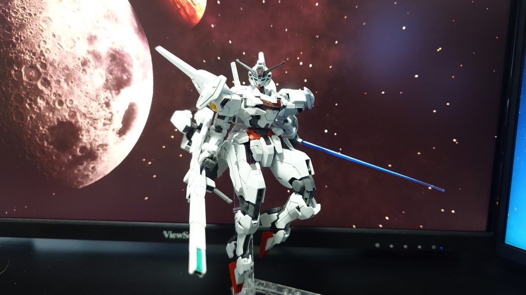 ビームサーベルも構えてパシャリ