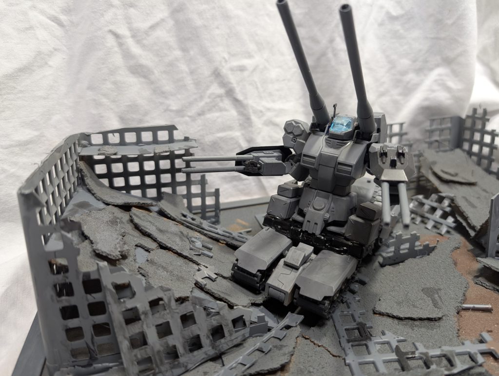 元旦なのでガンタンクを作ってみた　完成–4枚目/制作者：miyaji