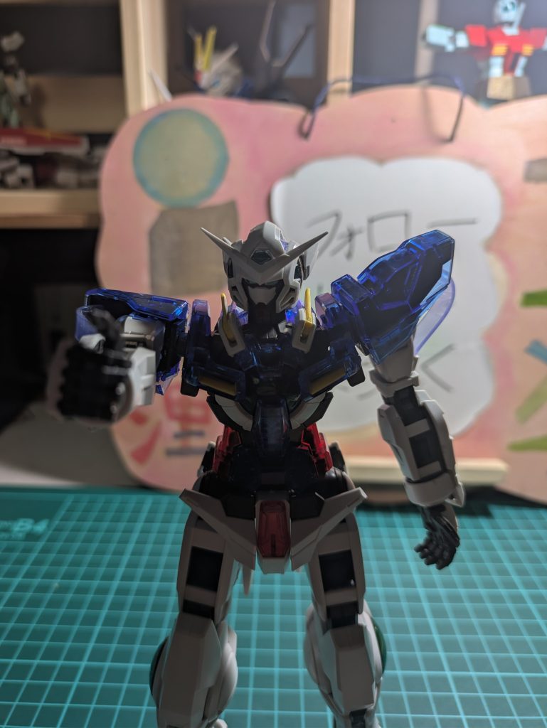 ガンダムエクシア　ソリッドクリア–3枚目/制作者：kaigara2041