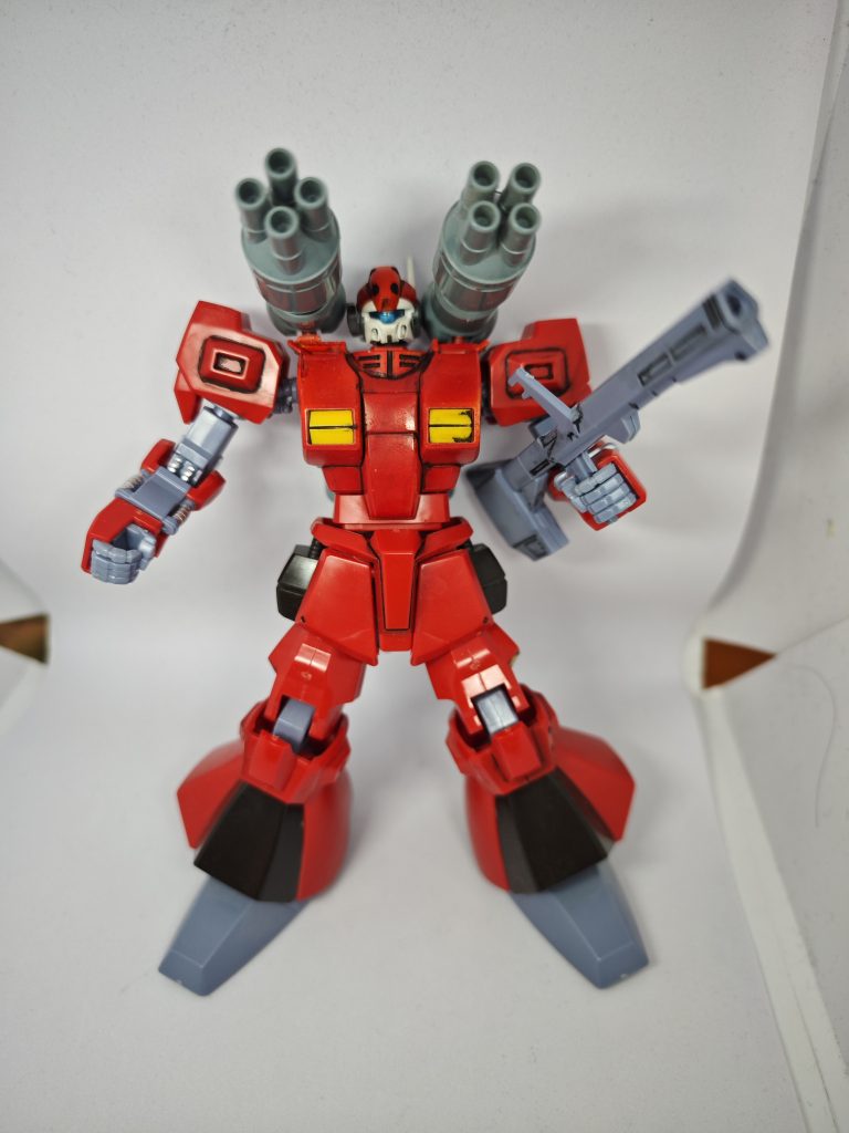 ミキシングの練習でガンタンクにリックディアスをミキシングしました。頭部はジェスタです。